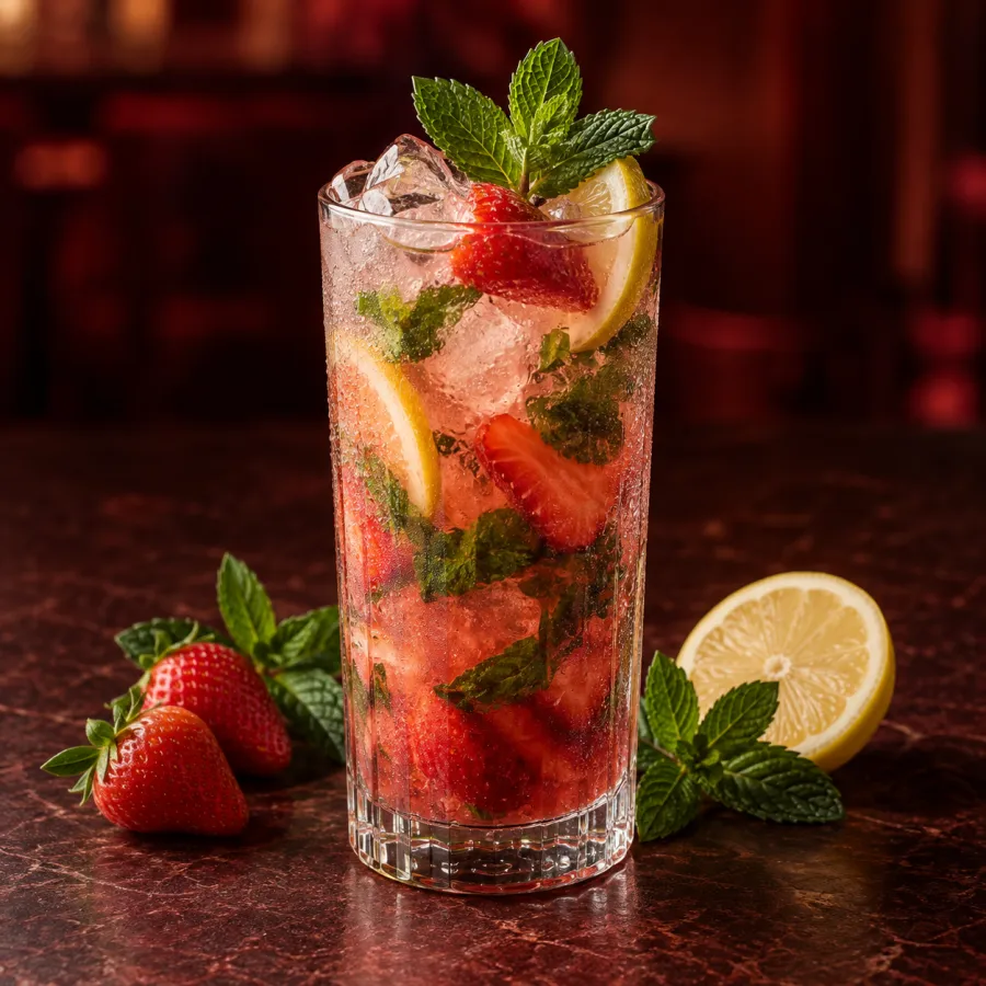 Çilekli Mojito
