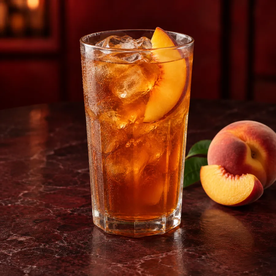 Iced Peach Tea