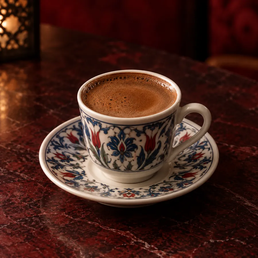 Sütlü Türk Kahvesi