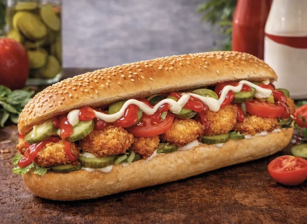 Schnitzel Sandviç