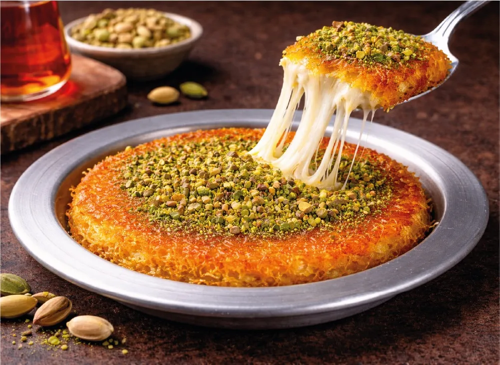 Peynirli & Antep Fıstıklı Hatay Künefe